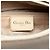 Borsa Lady Dior in tela beige misura Medium - vista 5