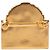 Spilla a cupola Rue Cambon placcata oro Chanel CC Gold D'oro - vista 2