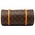 Borsa Louis Vuitton Monogram Papillon 28 marrone - vista 3