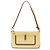 Borsa a tracolla quadrata Louis Vuitton Monogram Vernis Mallory gialla Giallo