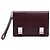 Rote Prada Saffiano Double Lock Convertible Clutch