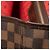 Borsa Tote Neverfull MM in Damier Ebene marrone Louis Vuitton - vista 7