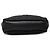 Borsa Lou in rafia intrecciata e pelle nera Saint Laurent Nero - vista 3