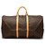 Borsa da viaggio Louis Vuitton Monogram Keepall 55 marrone