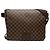 Bolso bandolera Louis Vuitton Damier Ebene Brooklyn GM marrón Castaño