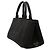 Tote Borsa satchel in tela Canapa Prada nera con logo Nero - vista 2