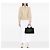 Tote Borsa satchel in tela Canapa Prada nera con logo Nero - vista 6