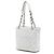 Piccola borsa shopping Chanel Caviar bianca Bianco - vista 2