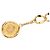 Cinturón de cadena con medallón 31 Rue Cambon chapado en oro Gold Chanel CC - vista 2