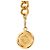 Chanel Gold Plated CC Medallion Gliederkette Gürtel Golden - Ansicht 3