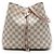 Borsa a secchiello Louis Vuitton Damier Azur Neonoe MM bianca Bianco