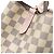 Borsa a secchiello Louis Vuitton Damier Azur Neonoe MM bianca Bianco - vista 6