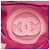 Zaino Chanel Mesh Logo rosa imbottito - vista 4