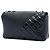 Borsa a tracolla Chanel Medium Quilted Aged Calfskin Coco Boy Flap Nera Nero - vista 2