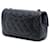 Borsa a tracolla Chanel Mini Rectangular Classic Lambskin Romance Single Flap nera Nero - vista 2