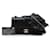 Borsa a tracolla Chanel Mini Rectangular Classic Lambskin Romance Single Flap nera Nero - vista 7