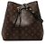 Bolso cubo Louis Vuitton Monogram Neonoe MM marrón Castaño