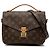 Borsa Louis Vuitton Monogram Pochette Metis marrone