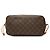 Borsa Tote Louis Vuitton Monogram Neverfull MM marrone - vista 3
