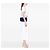 Borsa a tracolla Chanel Small Iridescent Calfskin Diamond Stitch Chain Flap Blu - vista 6