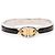 Bracciale Mini Enamel Clic Chaine d Ancre nero Hermès PM