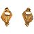 Orecchini a clip Chanel Logo in diamante placcati oro D'oro - vista 2