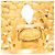 Orecchini a clip Chanel Logo in diamante placcati oro D'oro - vista 3