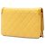Borsa a tracolla Chanel Caviar CC Filigree Wallet On Chain gialla Giallo - vista 2