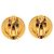 Orecchini a clip rotondi Coco Profile placcati oro Gold Chanel Gold D'oro - vista 2
