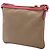 Bow Borsa a tracolla Prada in tela Canapa beige con logo e fiocco - vista 2