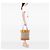 Bamboo Tote Gucci Large GG Canvas Laidback Crafty beige - vista 7
