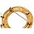 Chanel CC Ring-Brosche mit fünf Charms, vergoldet Golden - Ansicht 3