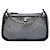 Clutch Chanel CC in mesh e agnello lucido con borsa a tracolla con catena nera Nero