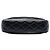 Clutch Chanel CC in mesh e agnello lucido con borsa a tracolla con catena nera Nero - vista 3