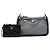 Clutch Chanel CC in mesh e agnello lucido con borsa a tracolla con catena nera Nero - vista 6