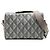 Dior Lingot 22 Tasche aus grau beschichtetem CD Diamond Canvas