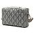 Dior Lingot 22 Tasche aus grau beschichtetem CD Diamond Canvas - Ansicht 2
