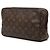 Pochette de toilette Louis Vuitton Monogram marron 28 Clutch Bag - vue 2