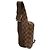 Borsa a tracolla Louis Vuitton Damier Ebene Geronimos marrone - vista 2