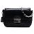 Bolso de hombro Black Prada Nappa Gaufre Sound Lock Negro