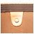Borsa da viaggio marrone Louis Vuitton Monogram Keepall Bandouliere 55 - vista 6