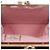 Clutch da sera Chanel CC trapuntata in acrilico e agnello nero con borsa a tracolla con catena - vista 4