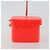 Chanel Make-up-Etui Minaudière gestepptes Lack Mini Rot - Ansicht 3