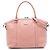 Borsa Satchel a cupola Gucci Large Microguccissima rosa