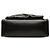 Tote in agnello nero con CC e tasca frontale con zip Chanel - vista 3