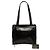 Tote in agnello nero con CC e tasca frontale con zip Chanel - vista 7