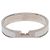 Bracciale Hermès Narrow Enamel Clic H Argento GM - vista 4