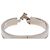 Bracciale Hermès Narrow Enamel Clic H Argento GM - vista 5