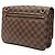 Borsa a tracolla Louis Vuitton Damier Ebene Hoxton GM marrone - vista 2