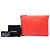 Clutch Chanel Medium Quilted Lambskin Orange O Case Arancione - vista 7